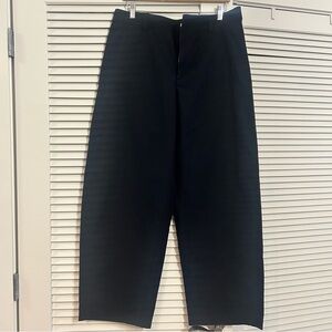 Uniqlo Women's Navy Wide Leg Pants